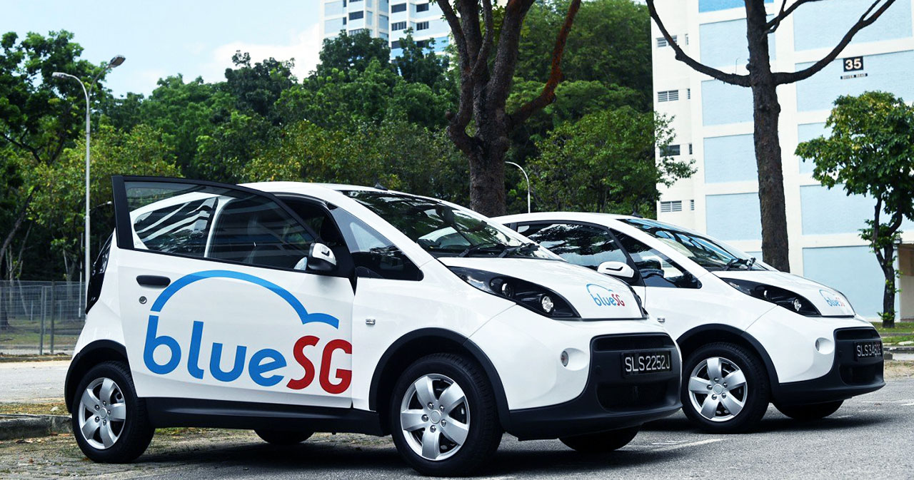 One of many electric vehicles type available in Singapore | RICE Media